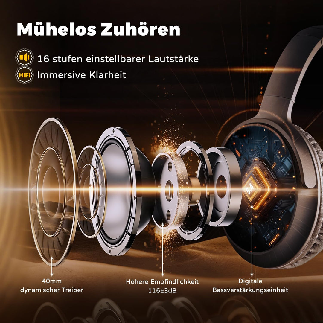 Holdsound Wireless tv Headphones