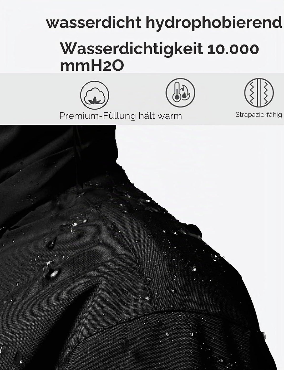 Wantdo Mädchen Berg Ski Jacke Warmer Winter Fleece Mäntel Wasserdichter Atmungsaktive RegenMäntel Ou