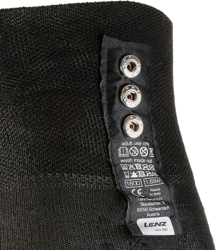 Lenz beheizbare Sportsocken Lithium Pack 1200 + Heat Socks 5.0 Toe Cap 35-38, 35-38