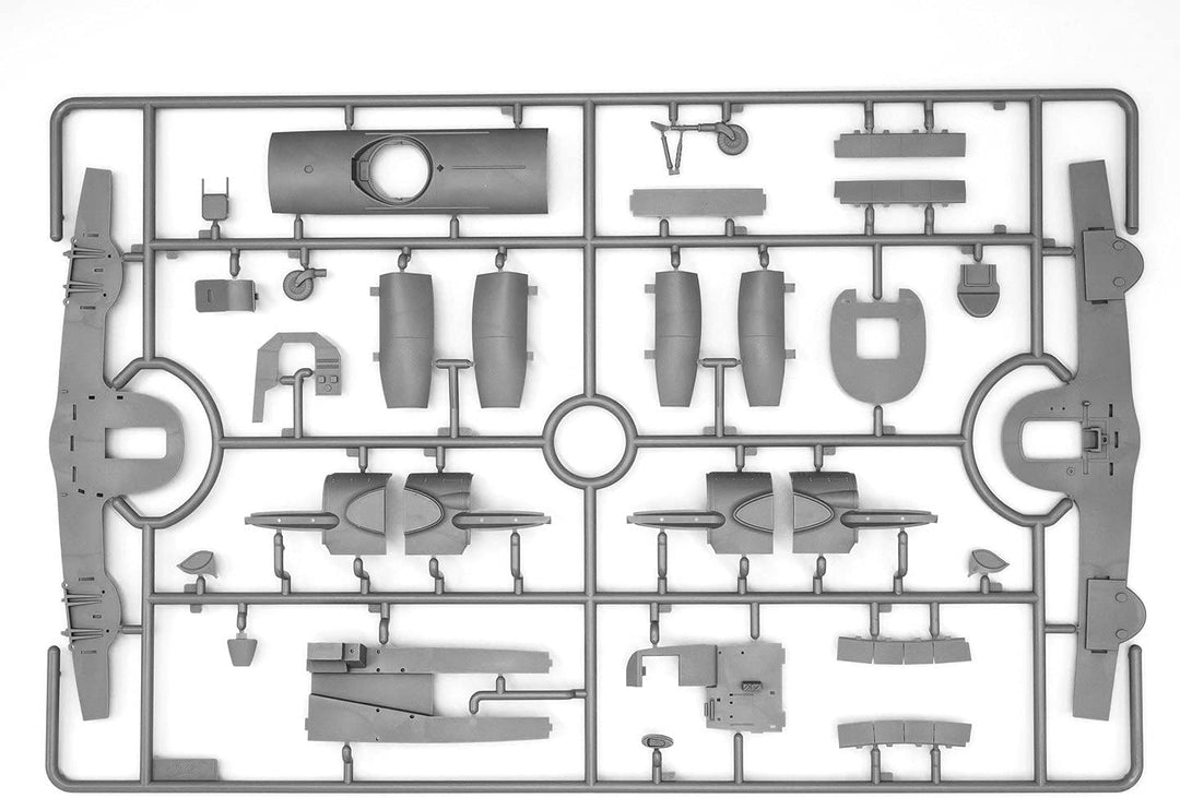 ICM 48262 He 111H-6, WWII German Bomber Force Modellbausatz, grau