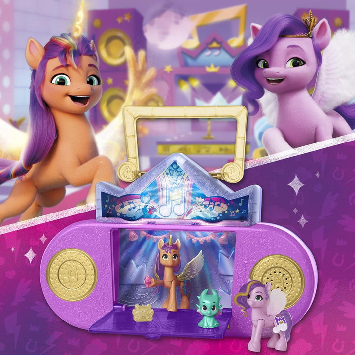 My little Pony – Entdecke Dein Ponyfunkeln Zaubermelodie Radio, Spielset mit Lichtern, Geräuschen, 3