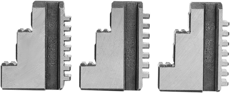 Aussen-Aussenbackenfutter, 3 Stk. K11-125 Aussenbacke 5-Zoll-Spannfutter 20CrMnTi Hochfeste Spannbac