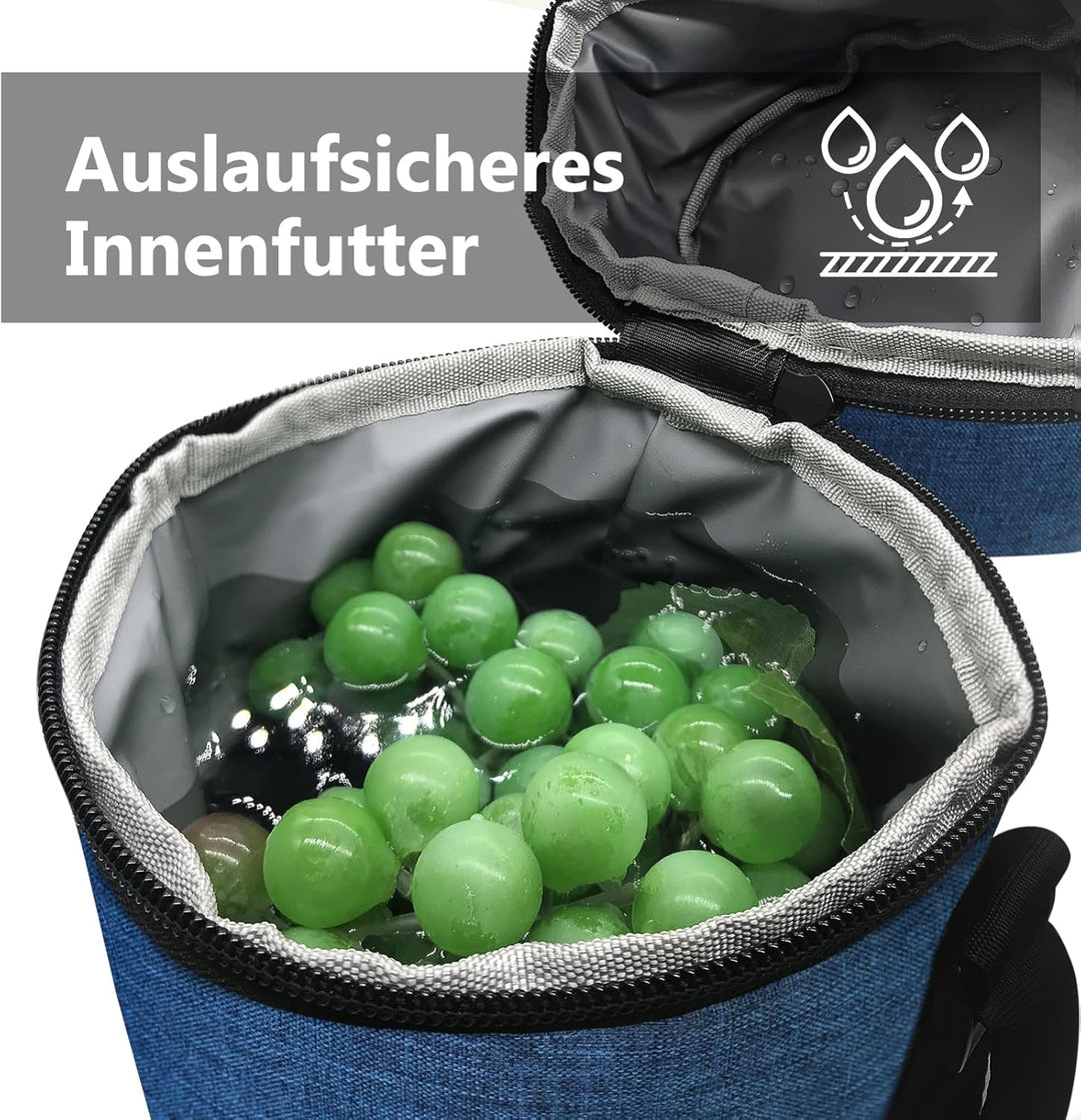 Aosbos Grosse Kühltasche für 1,5L Weinflasche Champagner Flaschenhalter mit verstellbarem Schultergu