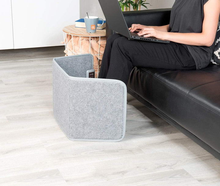 Sichler Haushaltsgeräte Infrarot Panel: Faltbares Fern-Infrarot-Heizpanel, bis 65 °C, 85 Watt, Gröss
