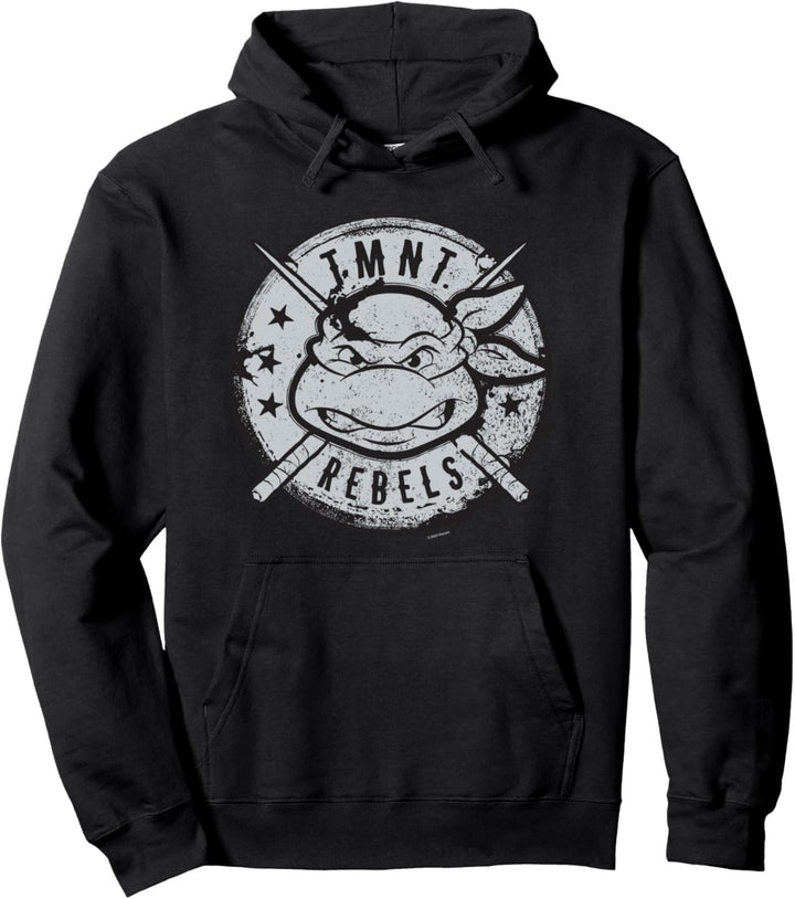 Teenage Mutant Ninja Turtles Rebels Distressed Logo Pullover Hoodie