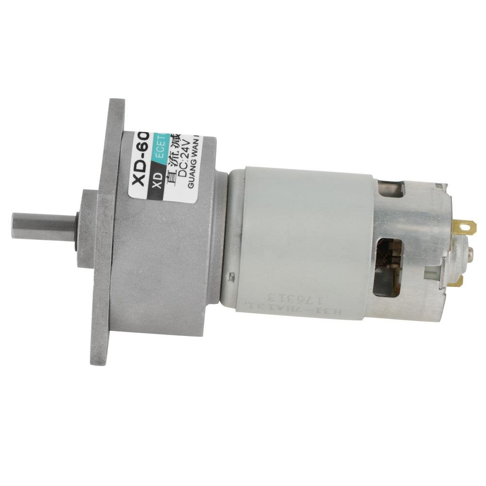 DC12V / 24V 35W Mini-DC-Getriebemotor Metall Geschwindigkeit einstellbar grossen Drehmoment Motor CW