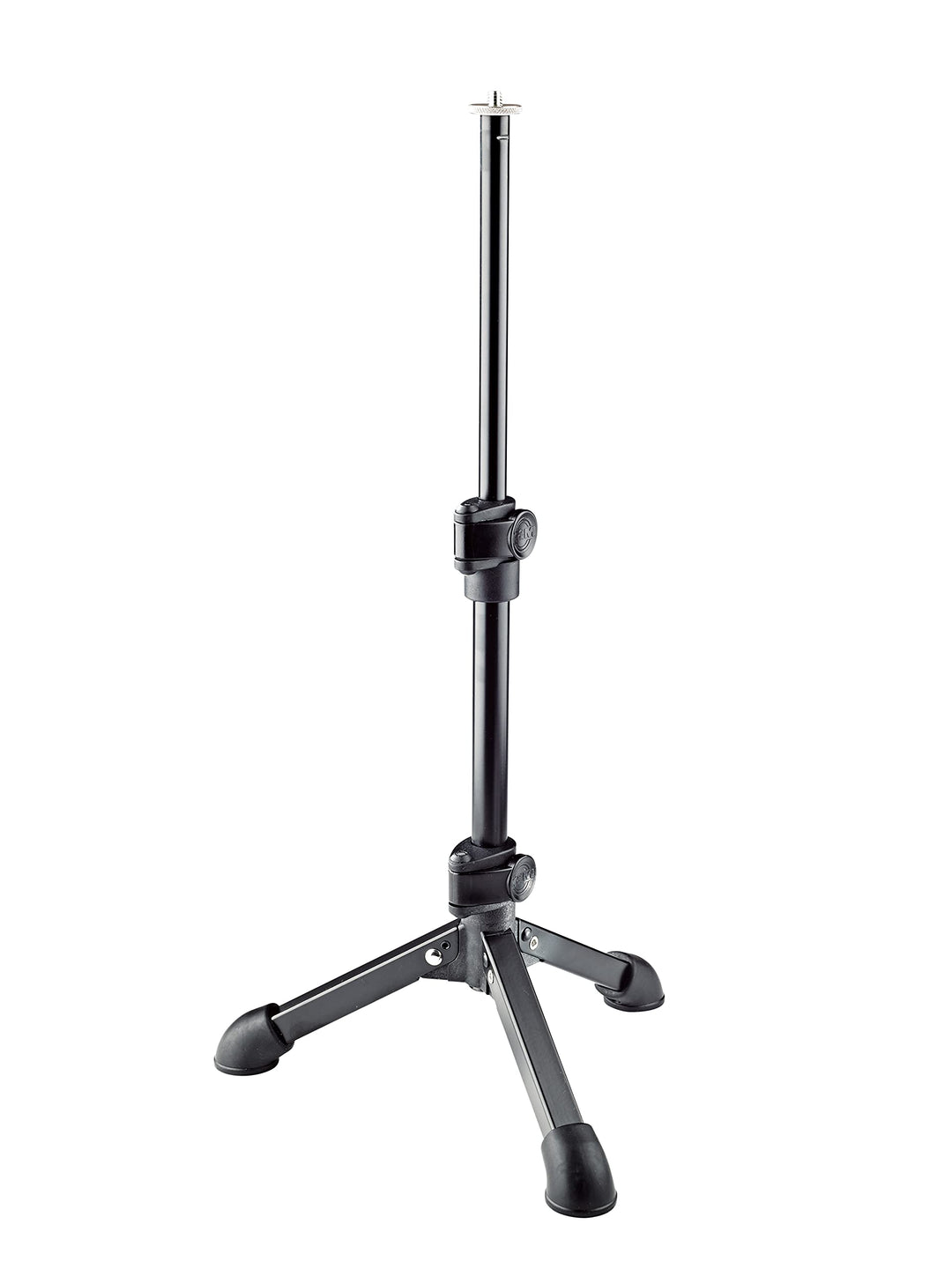 K&amp;M 23150 Tischstativ – Stahl, Schwarz – Stufenlos 23-43 cm Höhe, 1/4“ Gewindeanschluss – Für Kamera