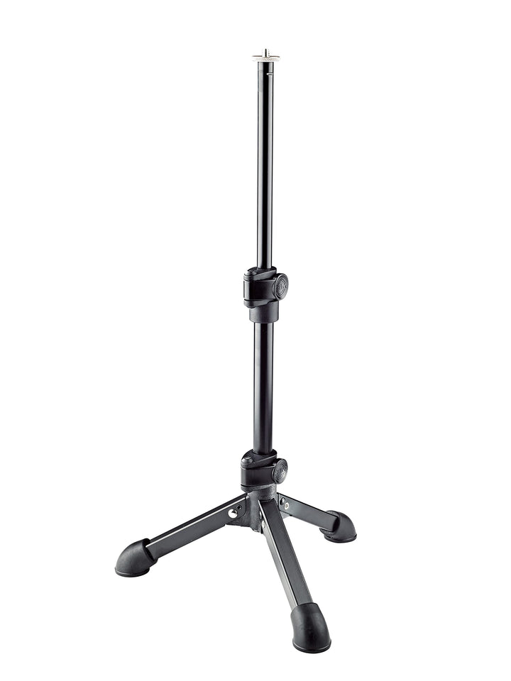 K&amp;M 23150 Tischstativ – Stahl, Schwarz – Stufenlos 23-43 cm Höhe, 1/4“ Gewindeanschluss – Für Kamera