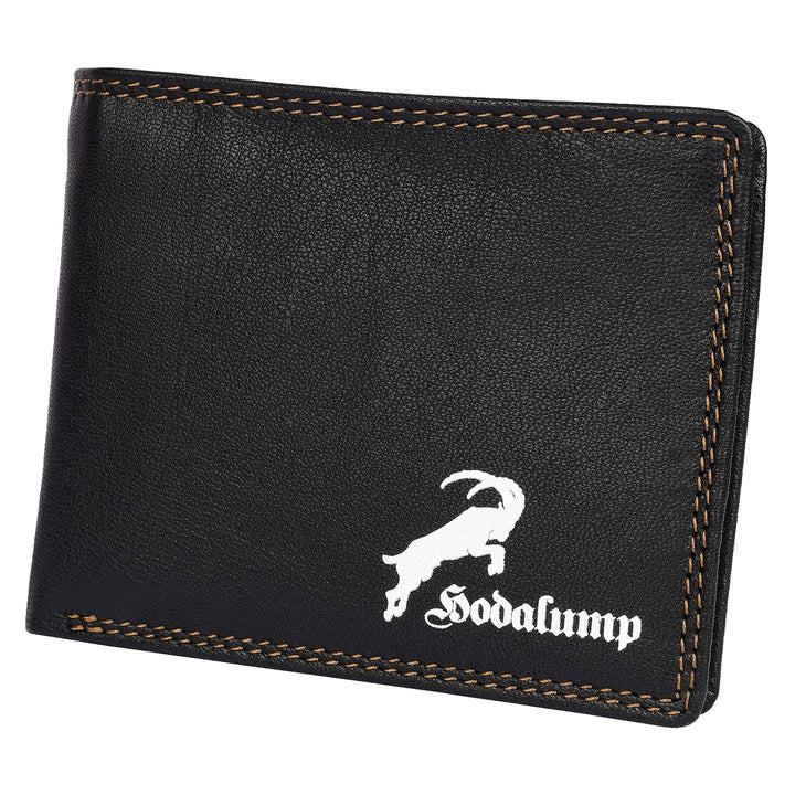 hodalump Echt-Leder Geldbörse • Geldbeutel für Damen und Herren mit RFID-Schutz • Portmonee mit Münz
