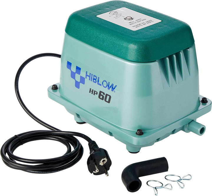 HiBlow Luftpumpe HP-60 60l/min bei 1,3m, Ausgang 18mm, 51