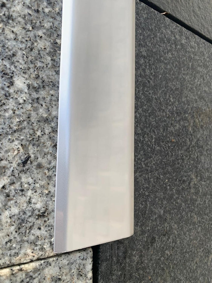 Gastro-Blechdesign Übergangsprofil, Edelstahl blank, 1,5 mm stark, Übergangsprofile, 2000 x 30 mm Üb