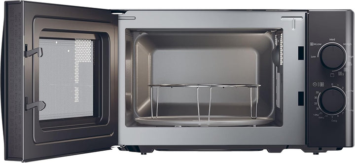 Candy Idea CMG20SMB Mikrowelle mit Grill, 20 l, 800 W-1050 W, 5 Leistungsstufen, 5 automatische Prog