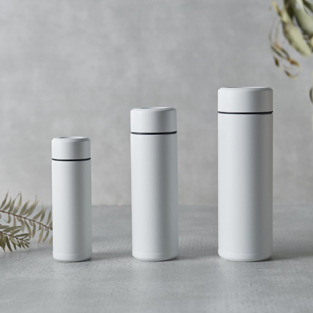 Kyocera isolierte Slim-Trinkflasche mit keramischer Innenbeschichtung, 12 Stunden heiss, 24 Stunden