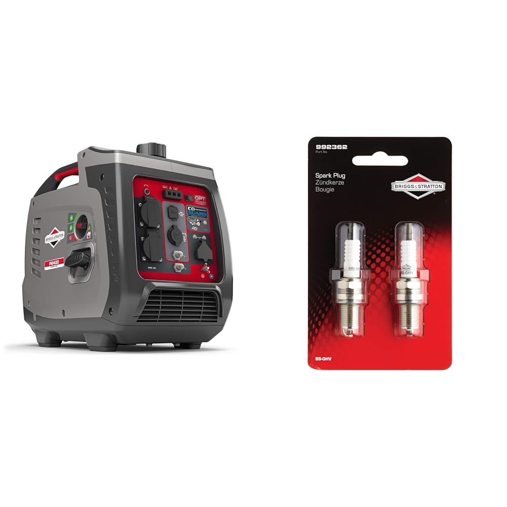 Briggs & Stratton 030800 Benzin Inverter Stromerzeuger Generator der PowerSmart Serie P2400 & Stratt