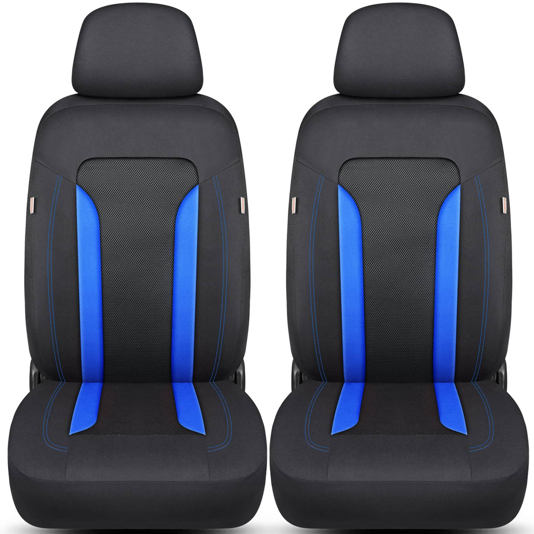 Schonbezüge Sitzbezüge für Renault Arkana Bj ab 2019 in Schwarz/Blau TF1
