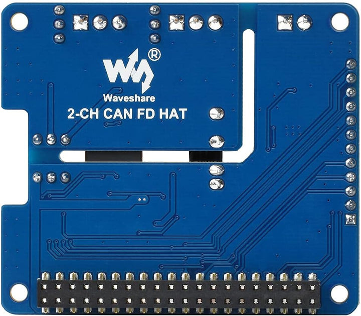 2 Kanal Isolierter CAN Bus FD Expansion HAT für Raspberry Pi, mit MCP2518FD CAN Controller und MCP25