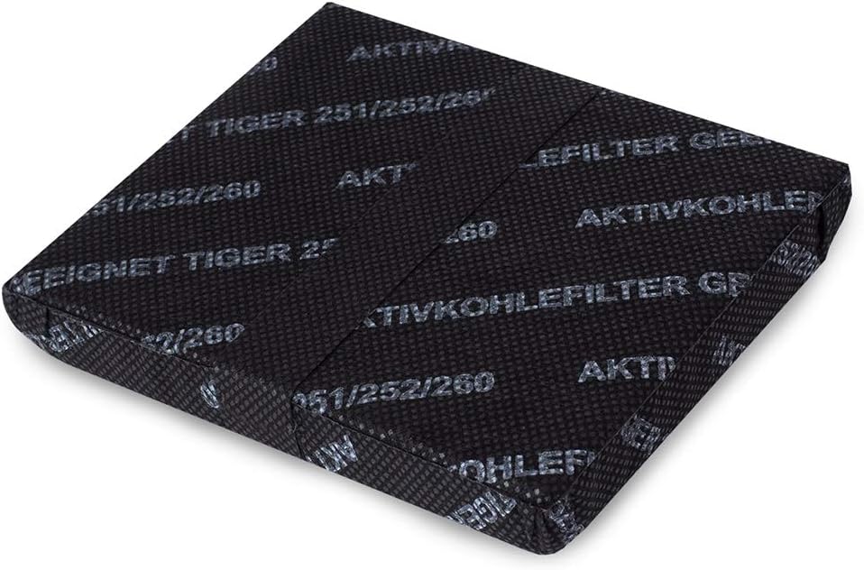 PRIMEBAG - Aktivkohlefilter Hygiene-Mikrofilter kompatibel mit Vorwerk Tiger 260 - Bestleistung beim