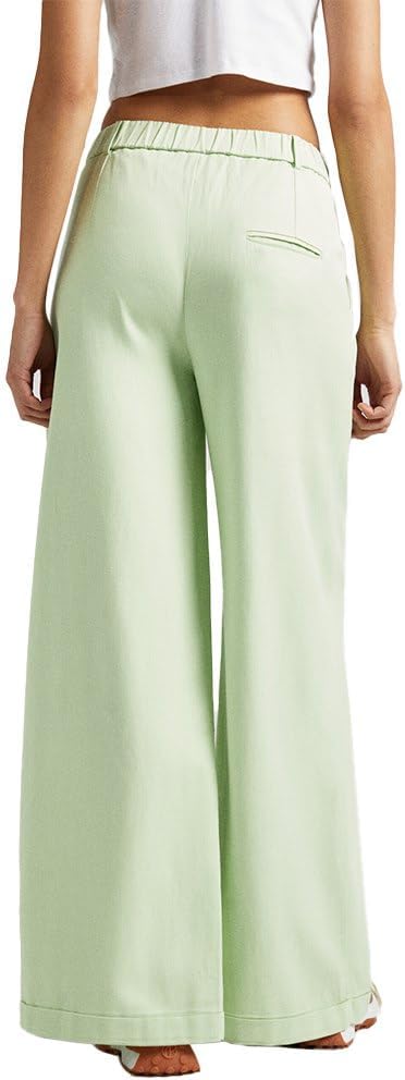 Pepe Jeans Damen Monna Pants S Green (Bleach Green), S Green (Bleach Green)