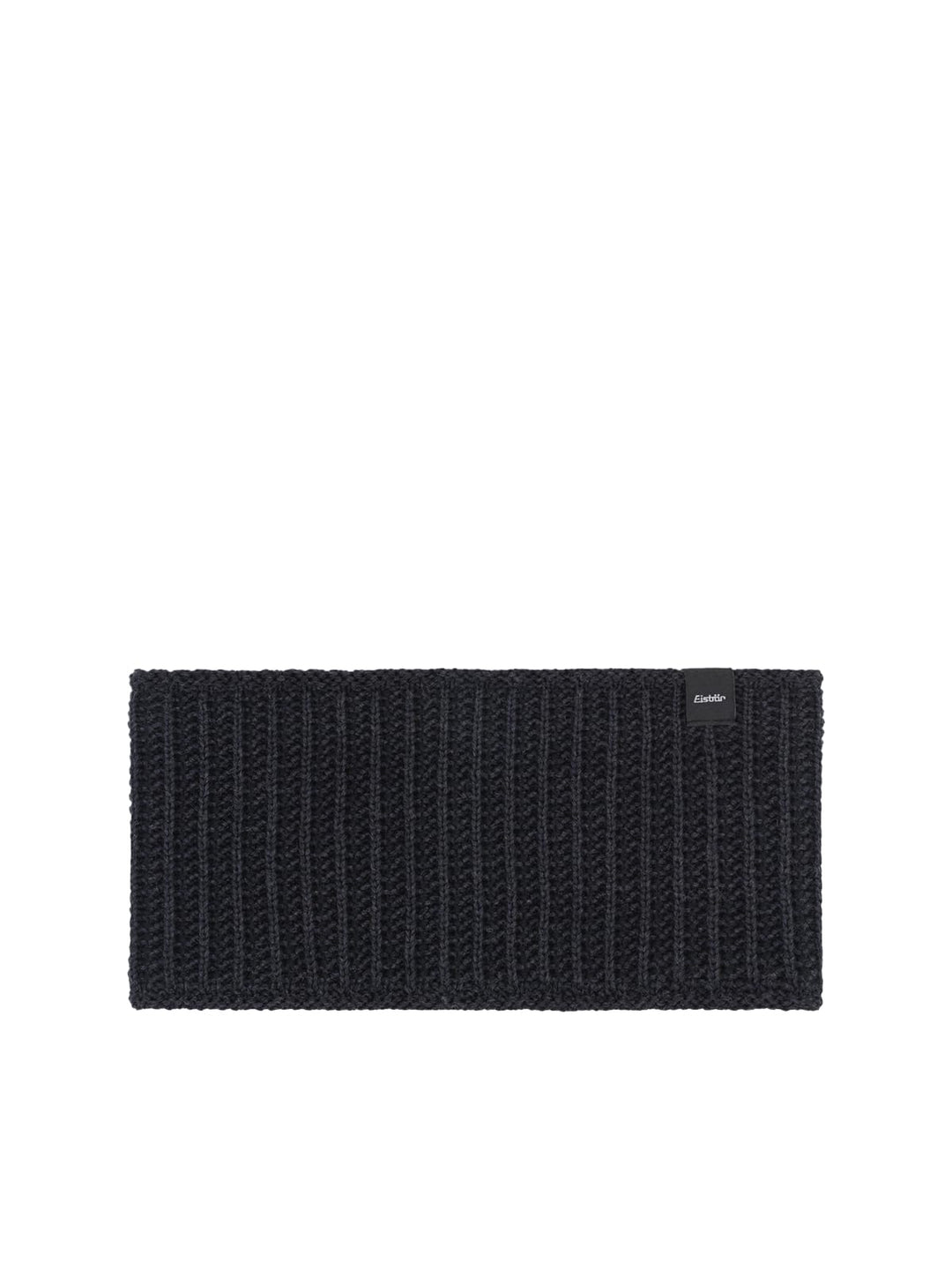 Eisbär Stirnband Herren & Damen Sorrak Schwarz - Merino Headband Unisex mit Fleece schützt vor Kälte