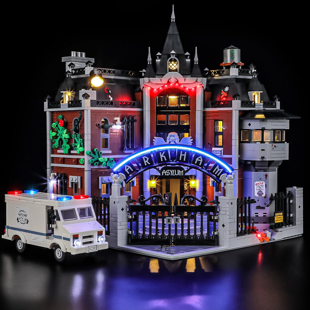 BRIKSMAX LED Beleuchtung für Lego Batman Arkham Asylum 76300,kompatibles Licht Set für Bausteine - O