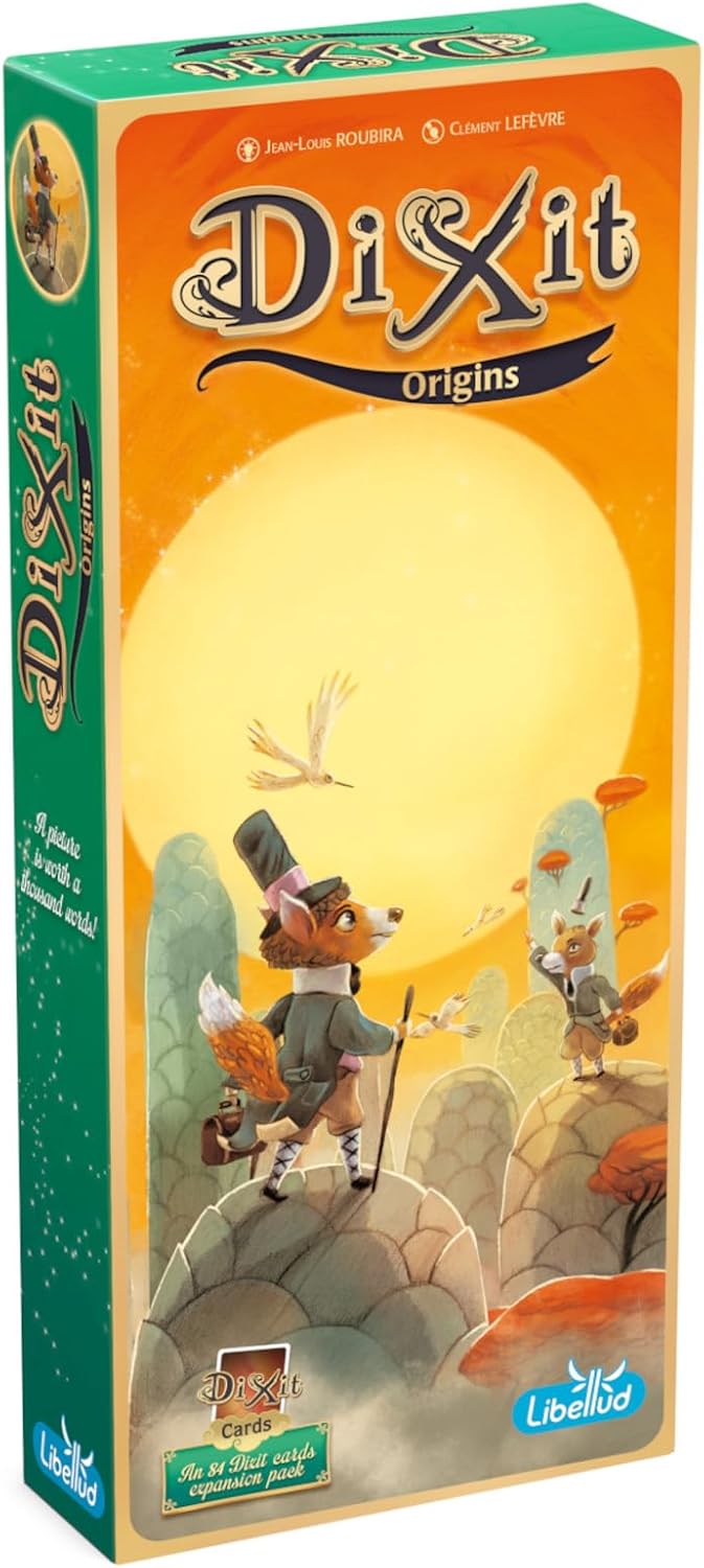 Libellud, Dixit Expansion 4: Origins, Board Game, Ages 8+, 3 to 8 Players, 30 Minutes Playing Time E