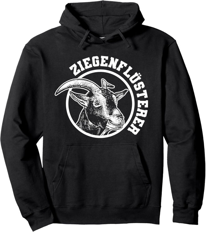 Ziegen Flüsterer Ziege Landwirt Hirte Bauer Pullover Hoodie