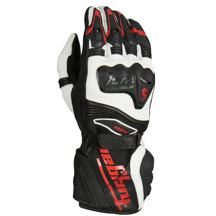 Furygan Men's F-rs1 MOTORRADHANDSCHUHE 3XL EU noir/rouge/blanc, 3XL EU noir/rouge/blanc