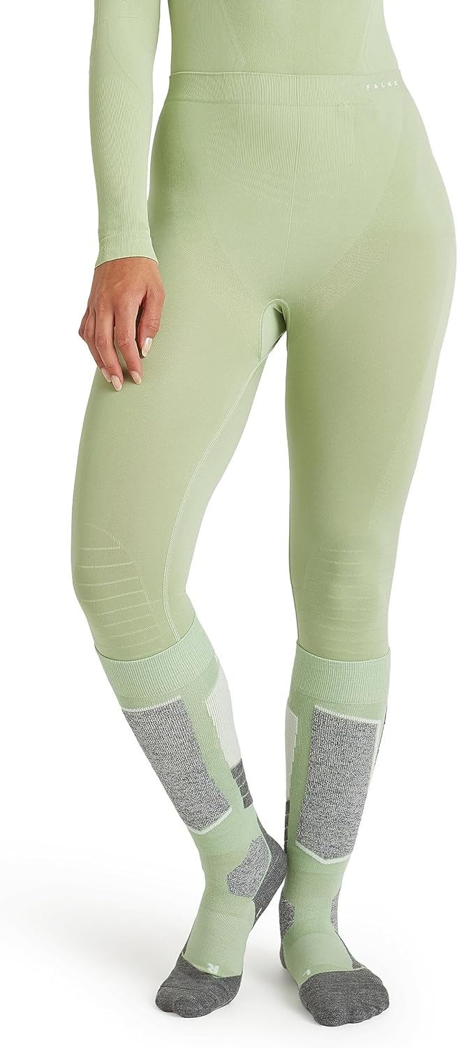 FALKE Damen Warm Long Funktionsunterhose lang für milde bis kalte Temperaturen Funktionsunterwäsche