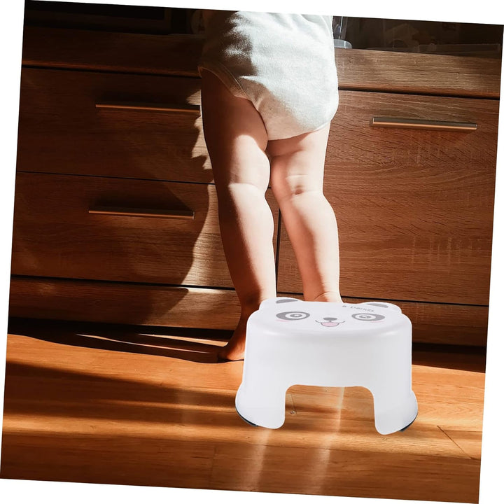 jojofuny Tritthocker Kinder Badezimmer Cartoon Anti Rutsch Kunststoff Hocker Fusshocker für Kinder u