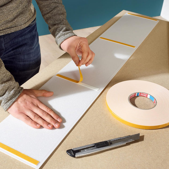 Decosa Deckenpaneele AP 306 in Hellgrau - 2 Packstücke à 12 Paneelen 100 x 16,5 cm (= 4 qm) - Decken