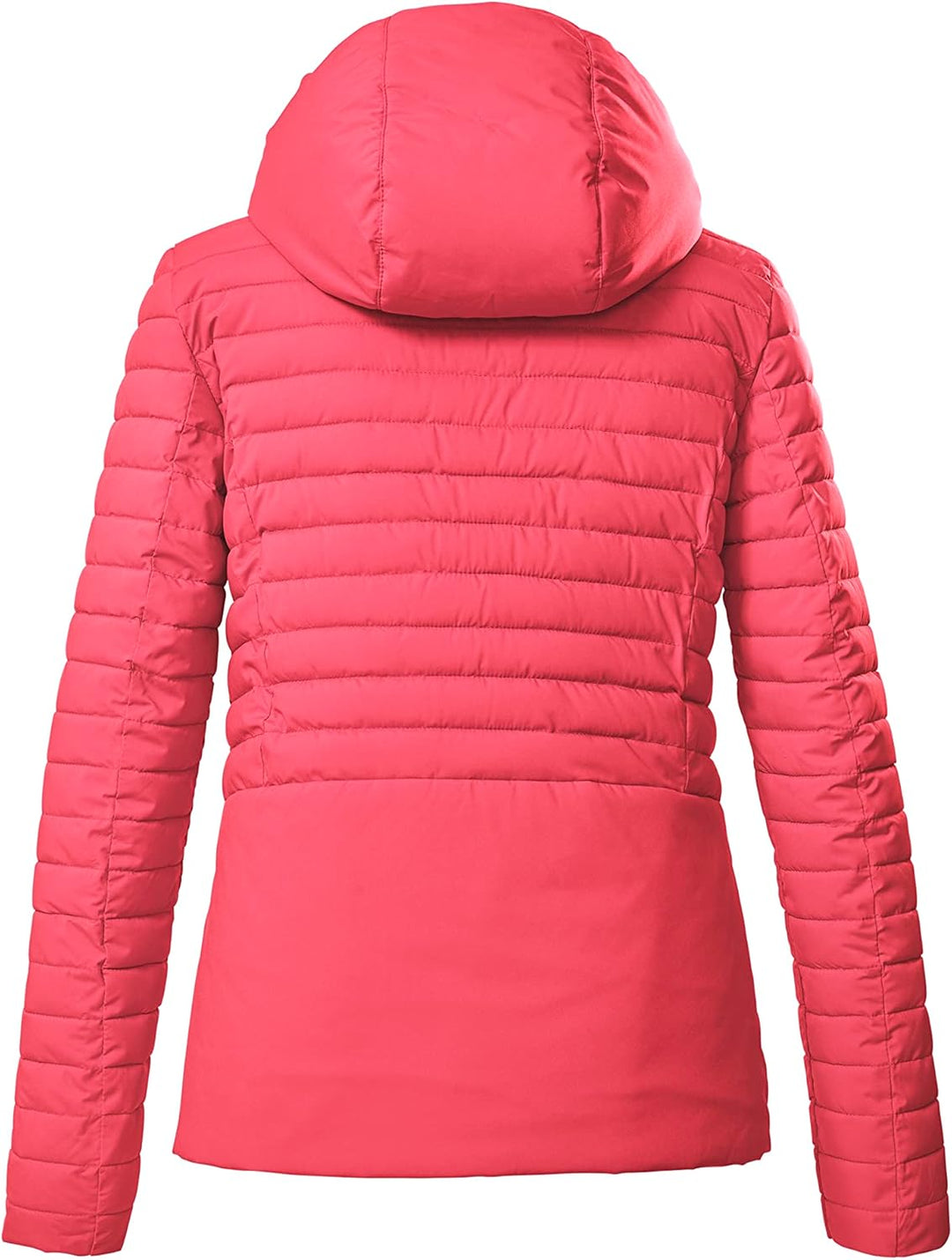 Killtec Damen Kos 117 Wmn Qltd Jckt Steppjacke mit Kapuze/Jacke in Daunenoptik 36 coral pink, 36 cor