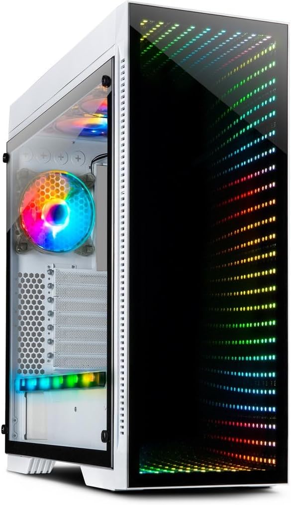 Inter-Tech GEH X-908 Infini2 3x120mm RGB-Lüfter weiss Retail, 88881339