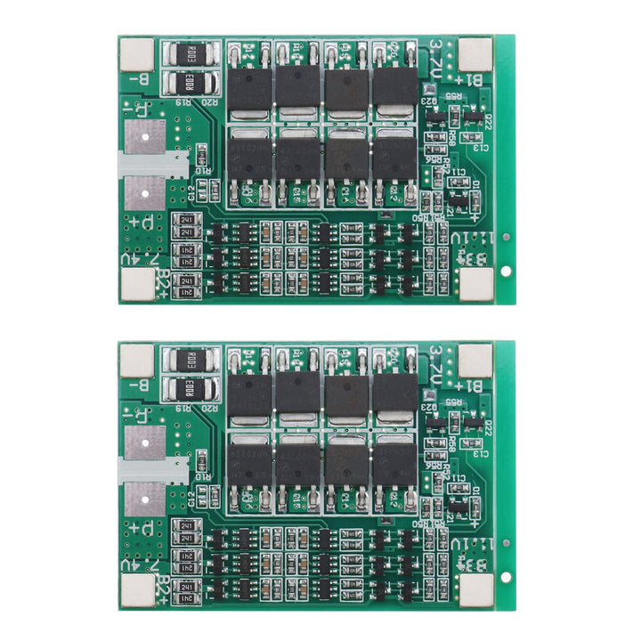 2PCS Lithium Battery Protection Board 3S 40A 12V Multi-Protection Lithium Battery Charging Protectio