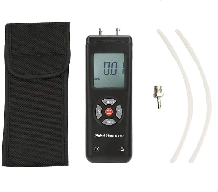 Differenzdruck Messgerät Grosses LCD Digital Manometer TL100 Handheld Multifunktionales Differenzdru