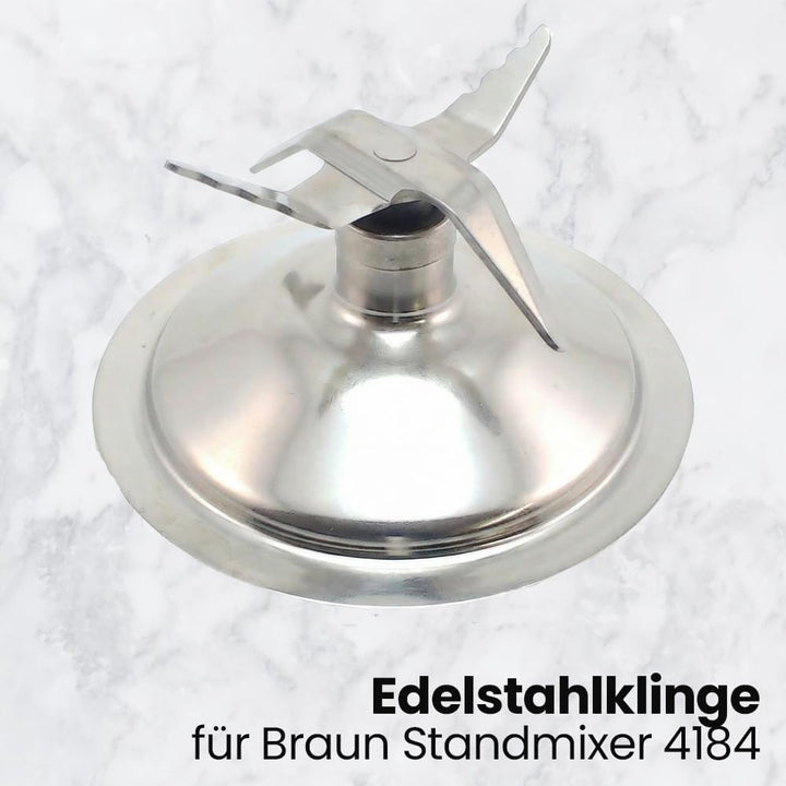 Anakel Home Ersatzmixermesser kompatibel mit Braun 4184 I 4 Edelstahlklingen I Originalersatz Mixer
