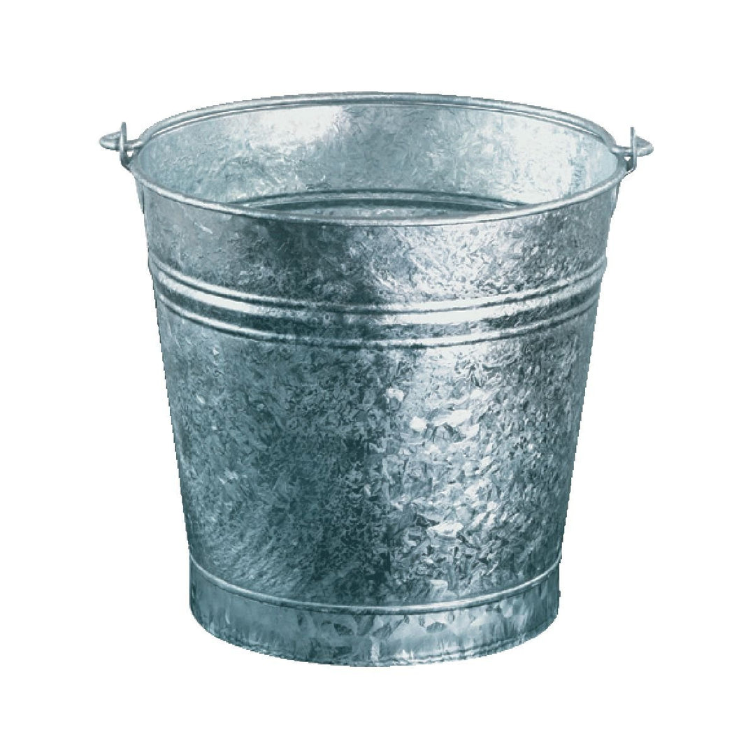 Guillouard 40140 Eimer aus verzinktem Stahl, 16 l 16 l Einfarbig, 16 l Einfarbig