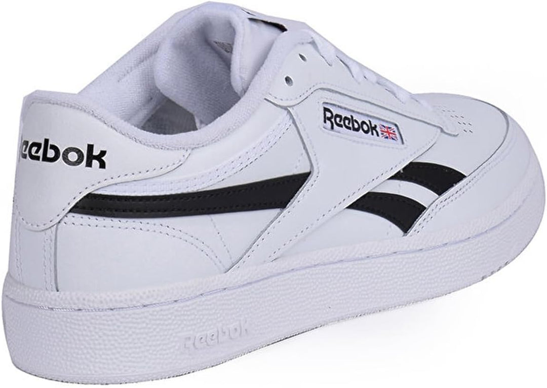 Reebok Unisex Club C Revenge Sneaker 34 EU Ftwwht Black Ftwwht, 34 EU Ftwwht Black Ftwwht