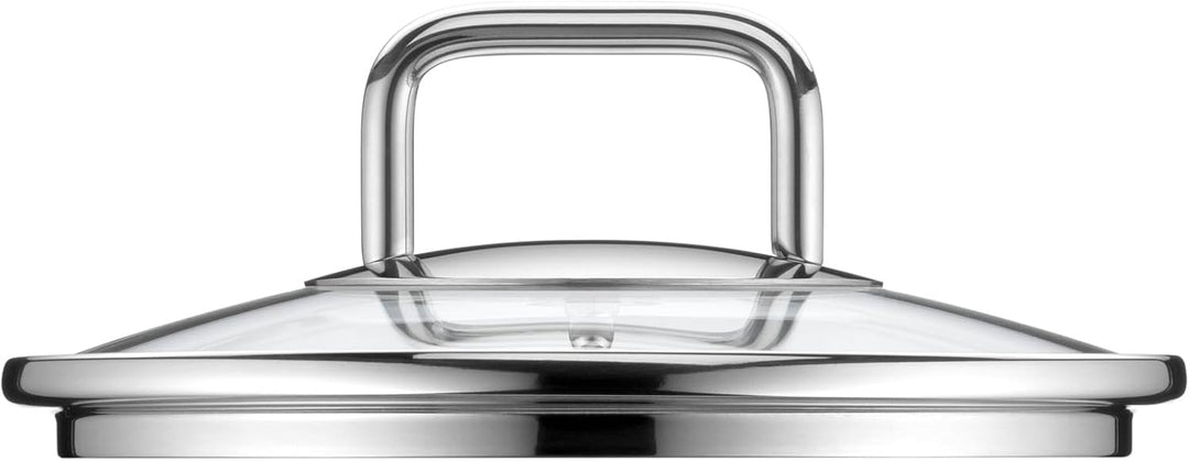 Silit Extra Cook, Bratentopf 16 cm mit Glasdeckel, Innenskalierung, breiter Schüttrand, hochwertiger