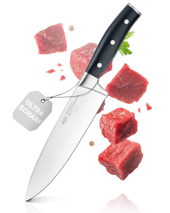 RÖSLE Kochmesser Tradition, Hochwertiges Küchenmesser zum Schneiden von Fleisch, Fisch, Geflügel und