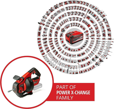 Einhell Akku-Rohrreiniger TE-DA 18/760 Li-Solo Power X-Change (18 V, Li-Ion, 7,6 m lange Reinigungss