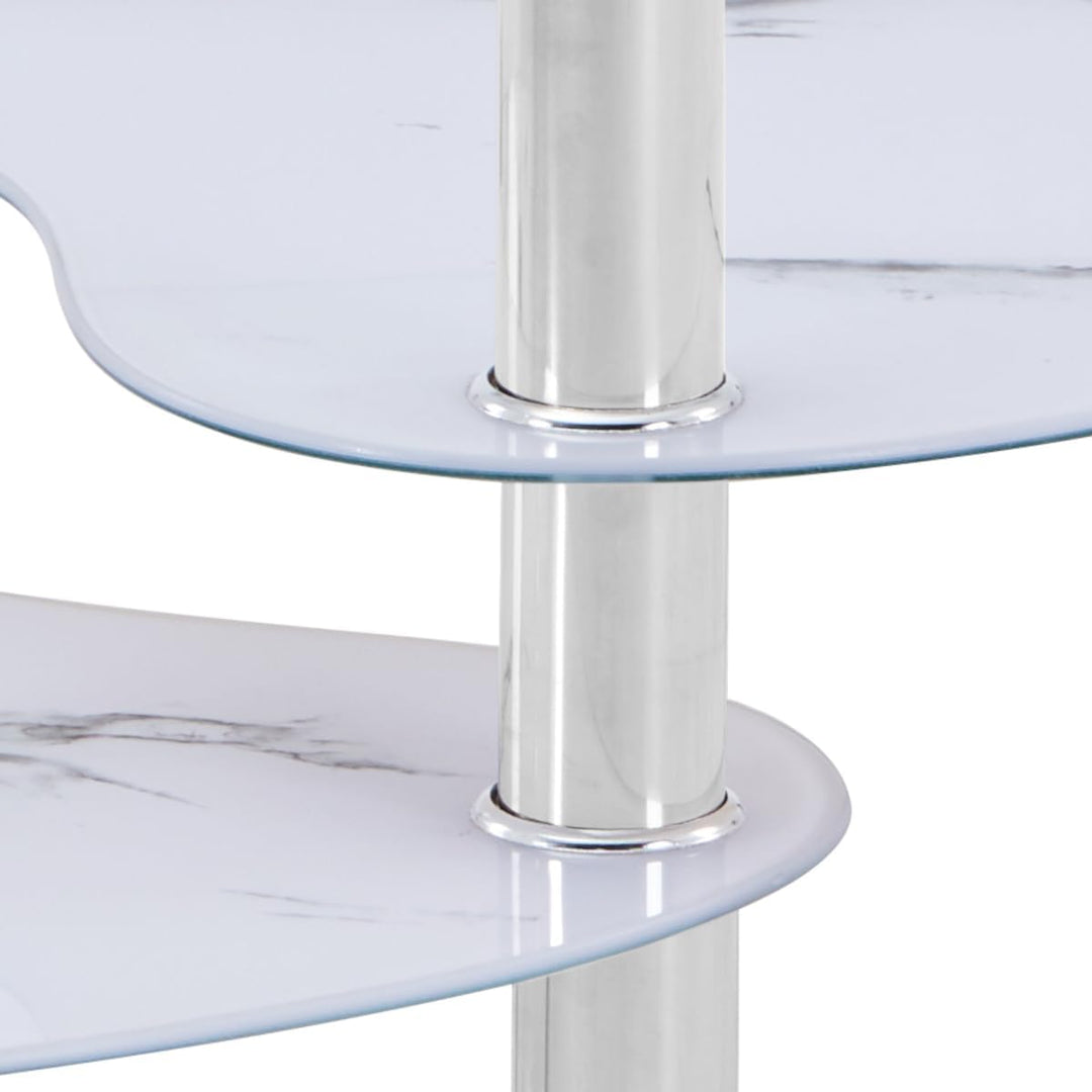Euro Tische Couchtisch Glas mit 8mm Sicherheitsglas & Facettenschliff - Glastisch perfekt geeignet a