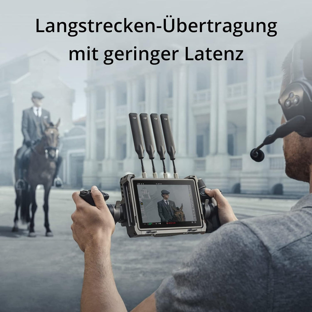 DJI Videosender - 6 km 1080p/60fps Übertragung, nahtloser automatischer Frequenzwechsel, extrem nied