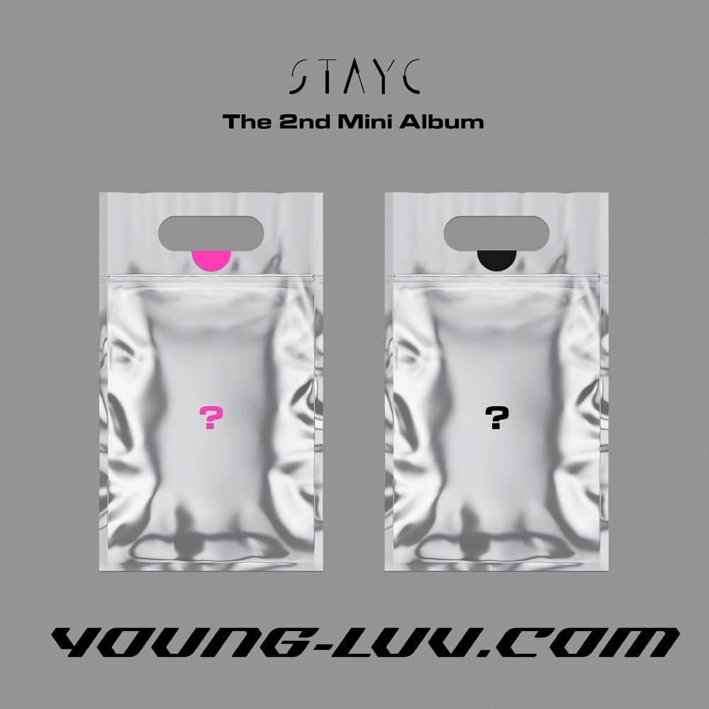 Genie Music STAYC - YOUNG-LUV.COM (2nd Mini Album) (LUV ver, + Folded Poster), L200002350 LUV ver +