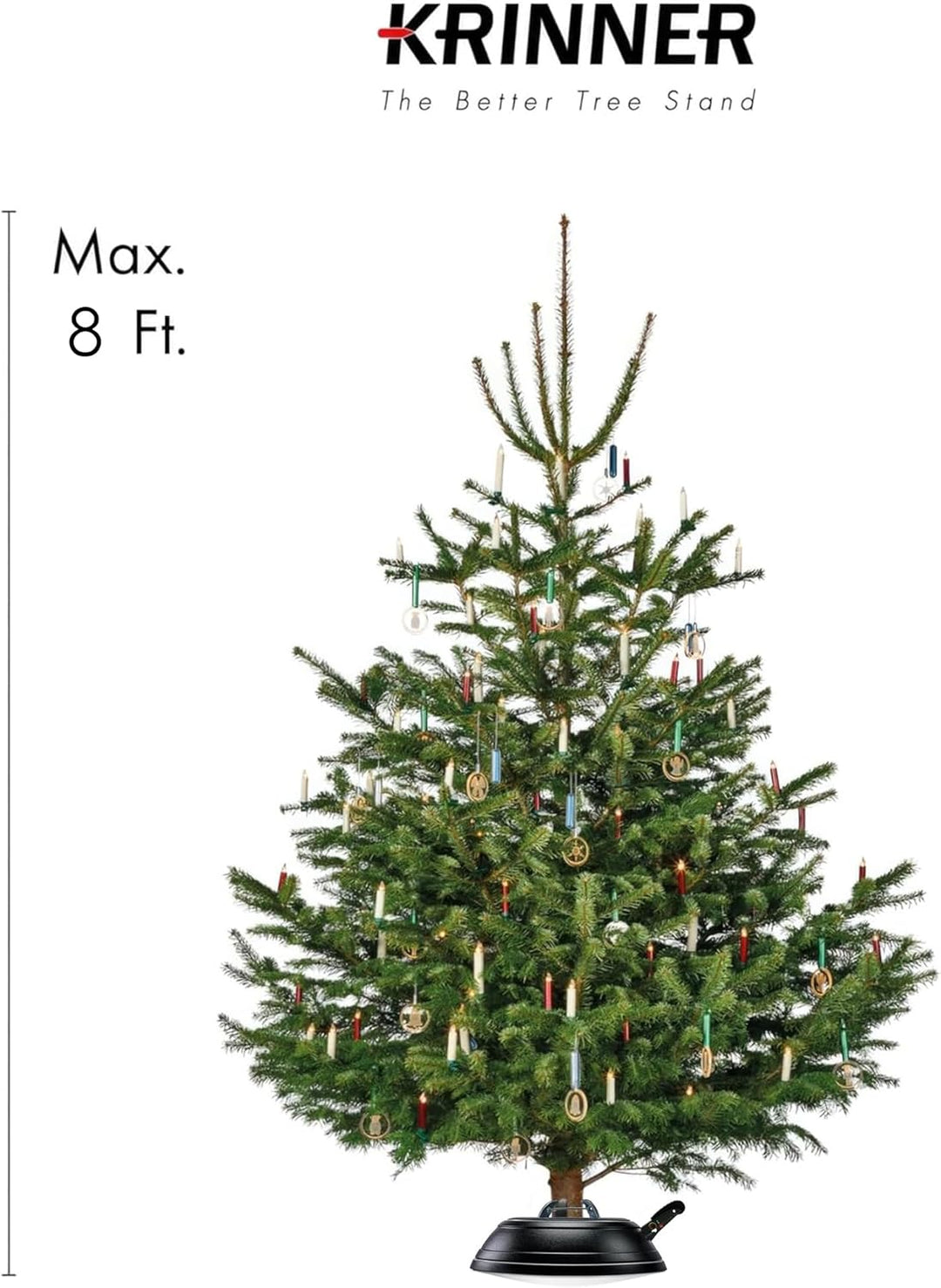 Krinner 401736 ORIGINAL Christbaumständer Vario Classic In-& Outdoor, Schwarz Vario Classic In und,