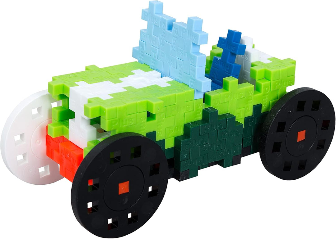 Plus-Plus Animals 9607011 Kreativ-Bausteine, Fahrzeuge Set, PlusPlus Go, Geniales Konstruktionsspiel