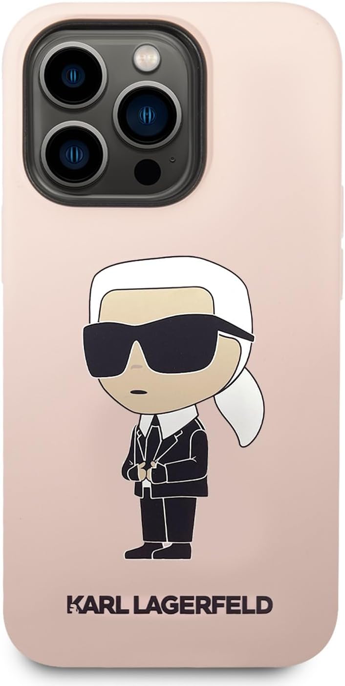 KARL LAGERFELD KLHCP14XSNIKBCP Hülle für iPhone 14 Pro Max 6,7" hardcase Rosa SI