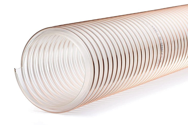 VACUFLEX PU 400 C ECO - PU Absaugschlauch mit 0,4mm Wandstärke - 5m Länge - ID150mm / 152mm - mikrob