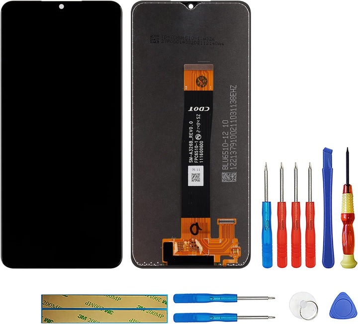swark LCD Display Kompatibel mit Samsung Galaxy A32 5G SM-A326 (Not fits for 4G SM-A325) (Schwarz oh