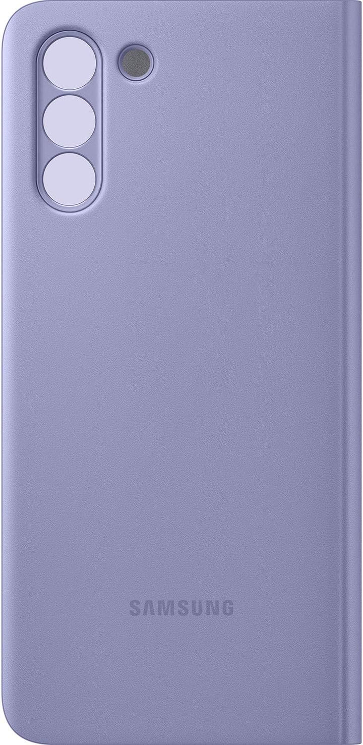 Samsung Clear View Smartphone Cover EF-ZG996 für Galaxy S21+ 5G Flip Cover, Handy-Hülle, extra-dünn,
