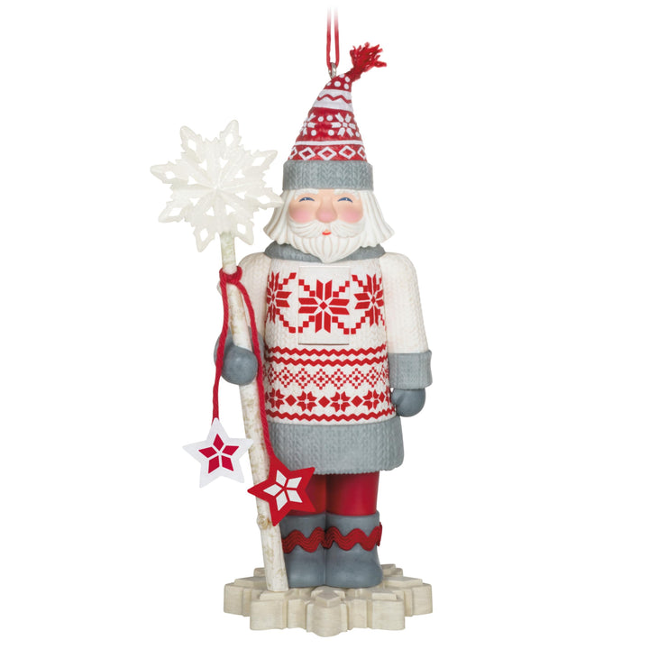 Hallmark Keepsake Weihnachtsdekoration 2023, edle Nussknacker, Schneefall, Geschenke für Sie 2023 No